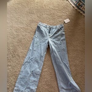 Joe's Jeans Sky Blue High Rise Wide Leg